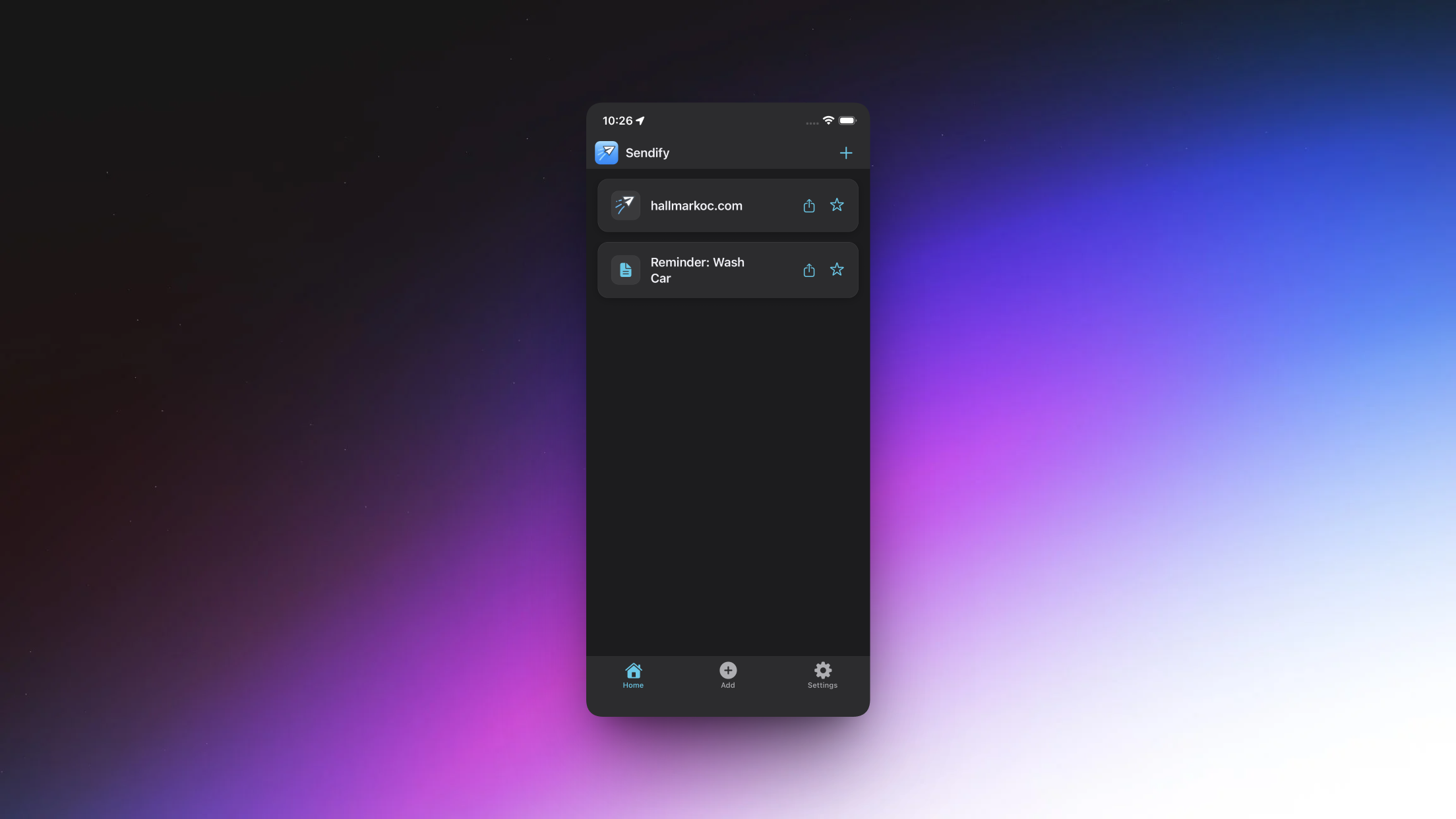 Sendify - Share Anything