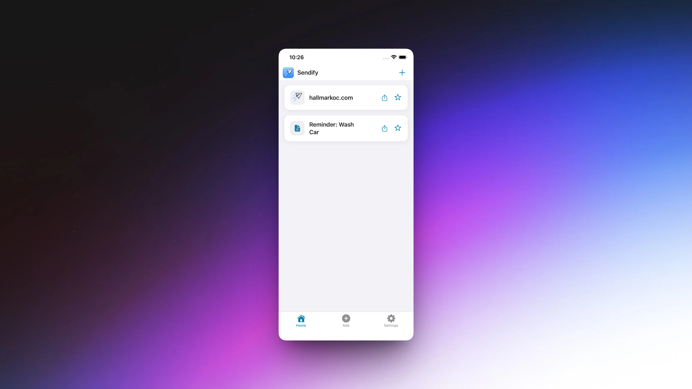 Sendify - Share Anything